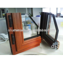 Wood aluminum door and window profiles